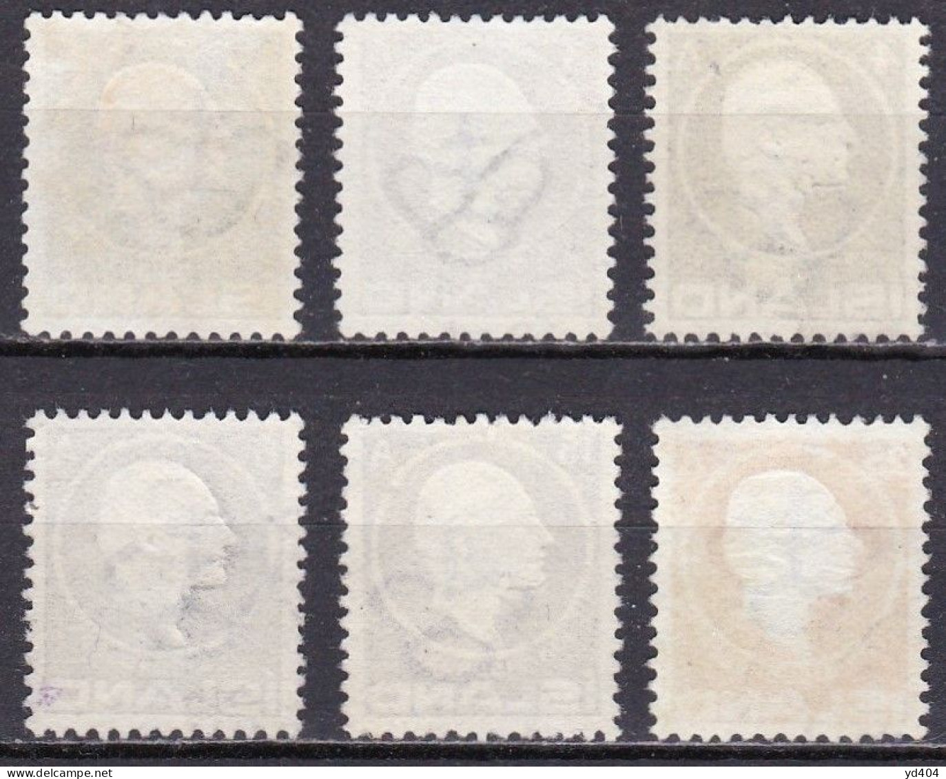 IS011 – ISLANDE – ICELAND – 1911 – JON SIGURDSSON – SG # 96/101 USED 92 € - Used Stamps
