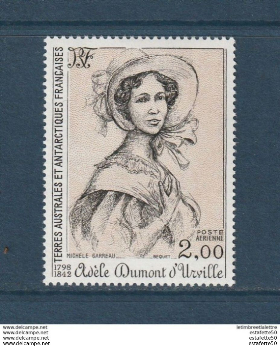 TAAF;1981 ;  TP PA N° 68;Adèle Dumont D'Urville  ;NEUFS**;MNH - Komplette Jahrgänge