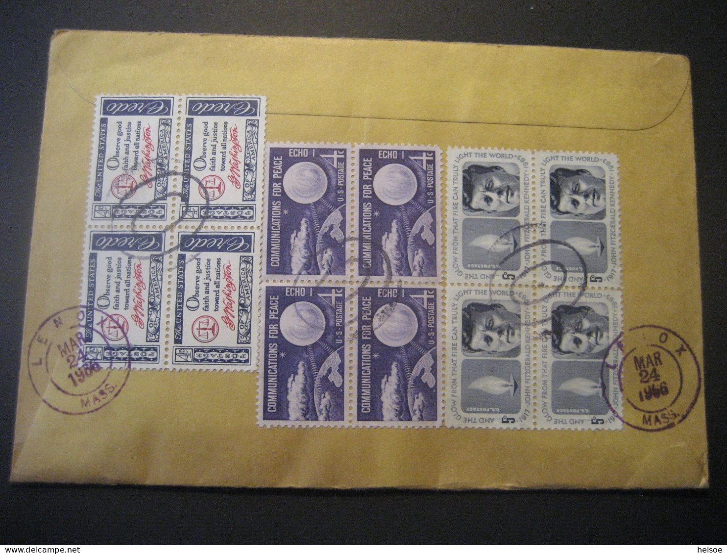 Vereinigte Staaten- Luftpost Reko-Bedarfsbrief Gelaufen 1966 Von Lenox Nach Wien I. - Briefe U. Dokumente
