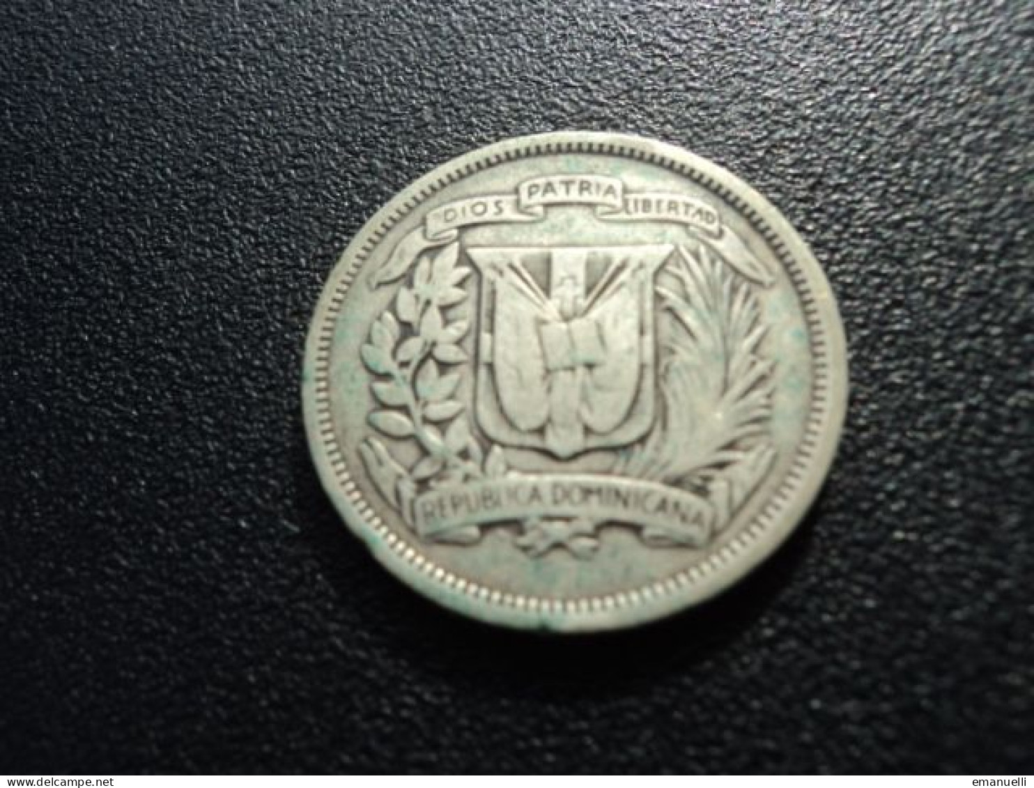 RÉPUBLIQUE DOMINICAINE * : 25 CENTAVOS   1956 **  KM 20     TB+ - Dominicaanse Republiek