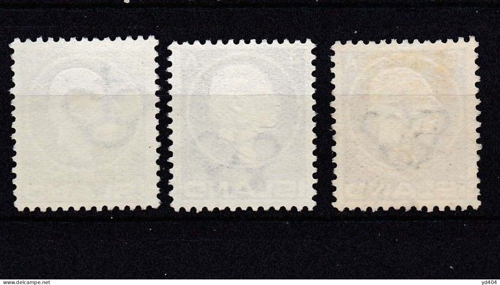 IS011B – ISLANDE – ICELAND – 1911 – JON SIGURDSSON – SG # 96-98-100 USED - Oblitérés