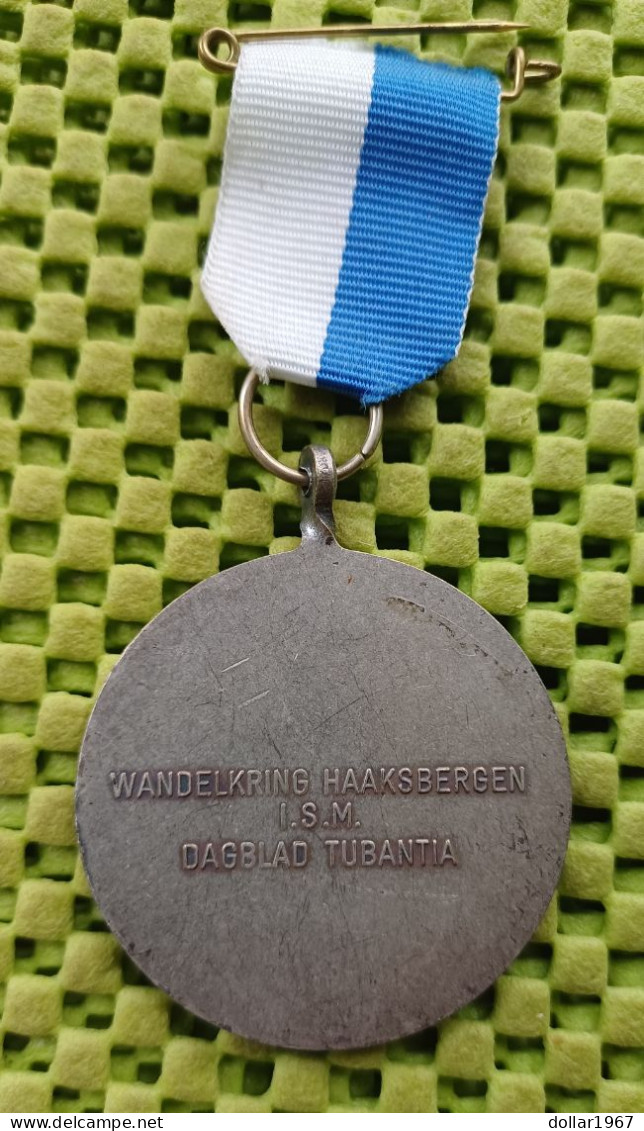 Medaille -  Twentse Nachtmarathon Haaksbergen ,Tubantia  -  Original Foto  !!  Medallion  Dutch - Royal/Of Nobility