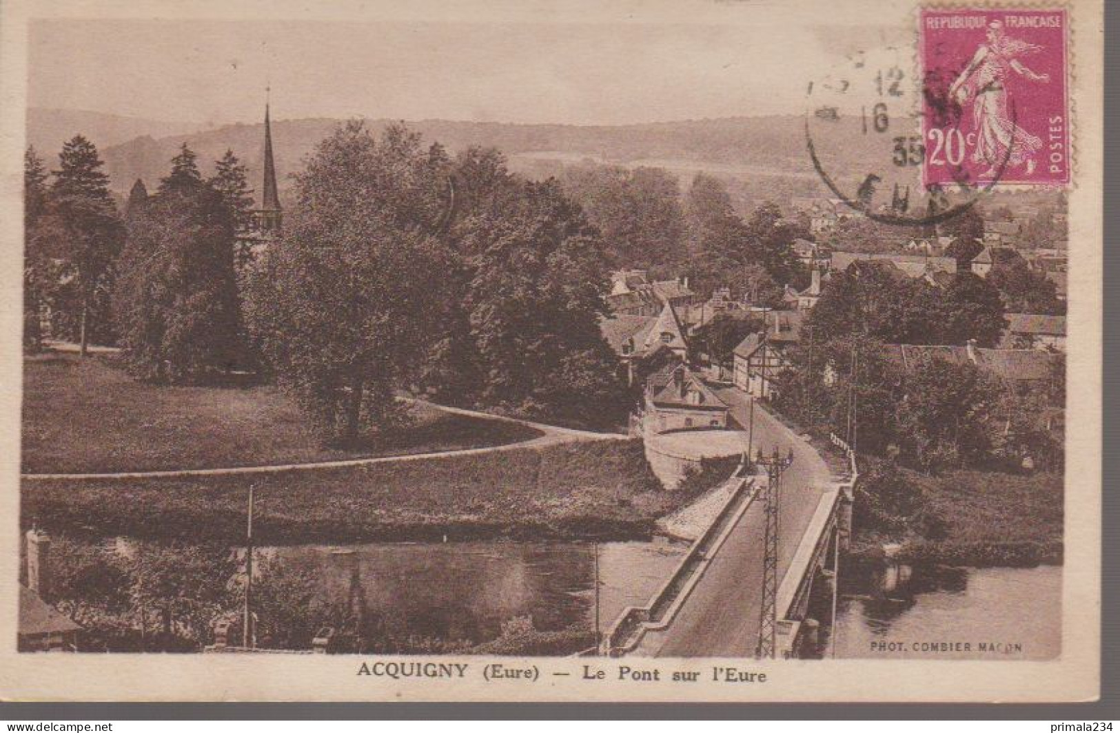 DD  - ACQUIGNY - PONT SUR L EURE - Acquigny