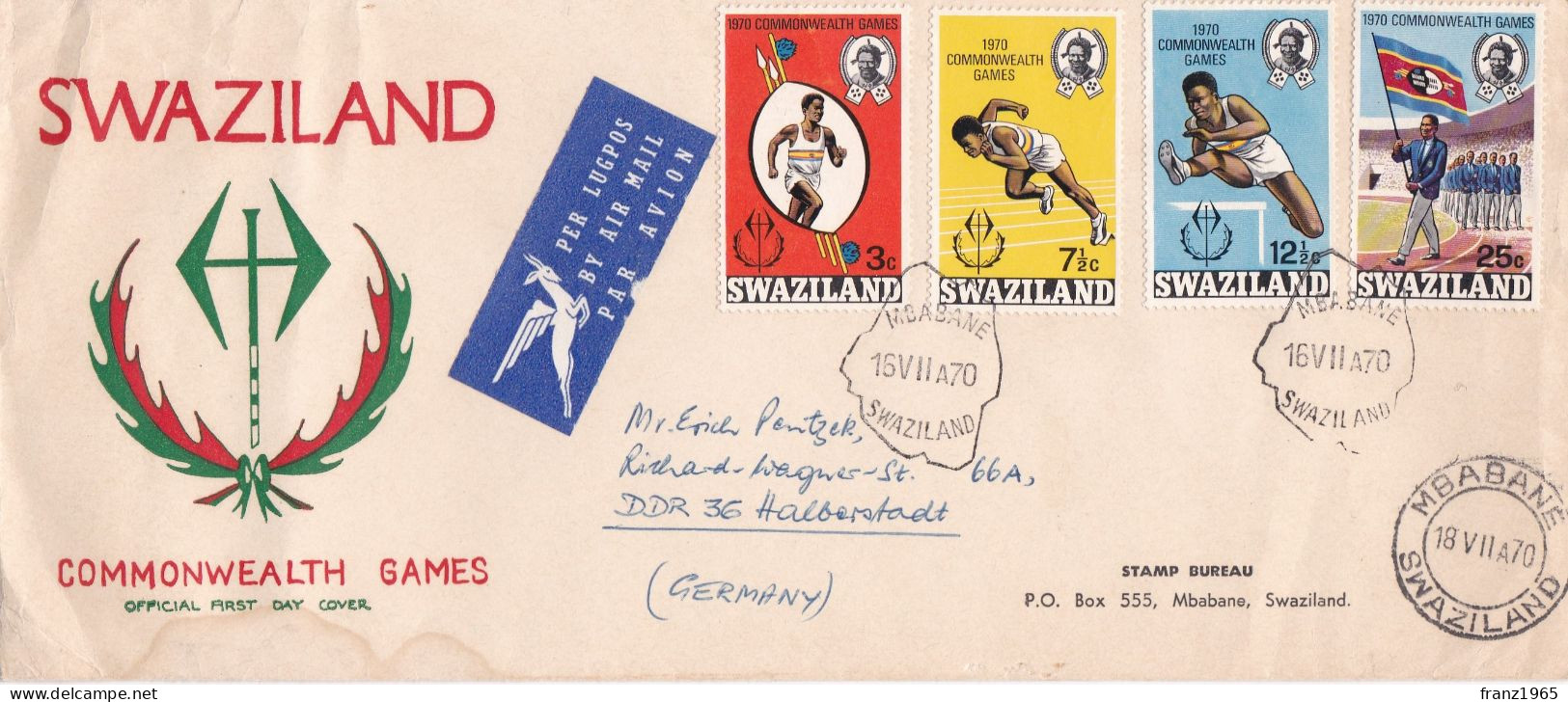 1970 Commonwealth Games - Swaziland (1968-...)