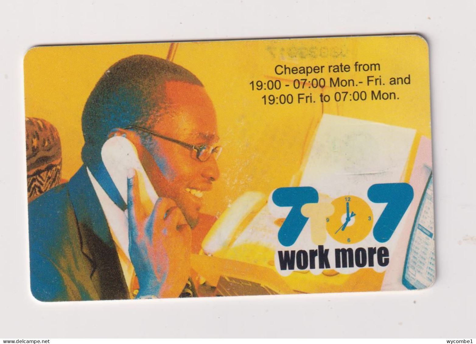 NAMIBIA  - Work More Chip Phonecard - Namibië