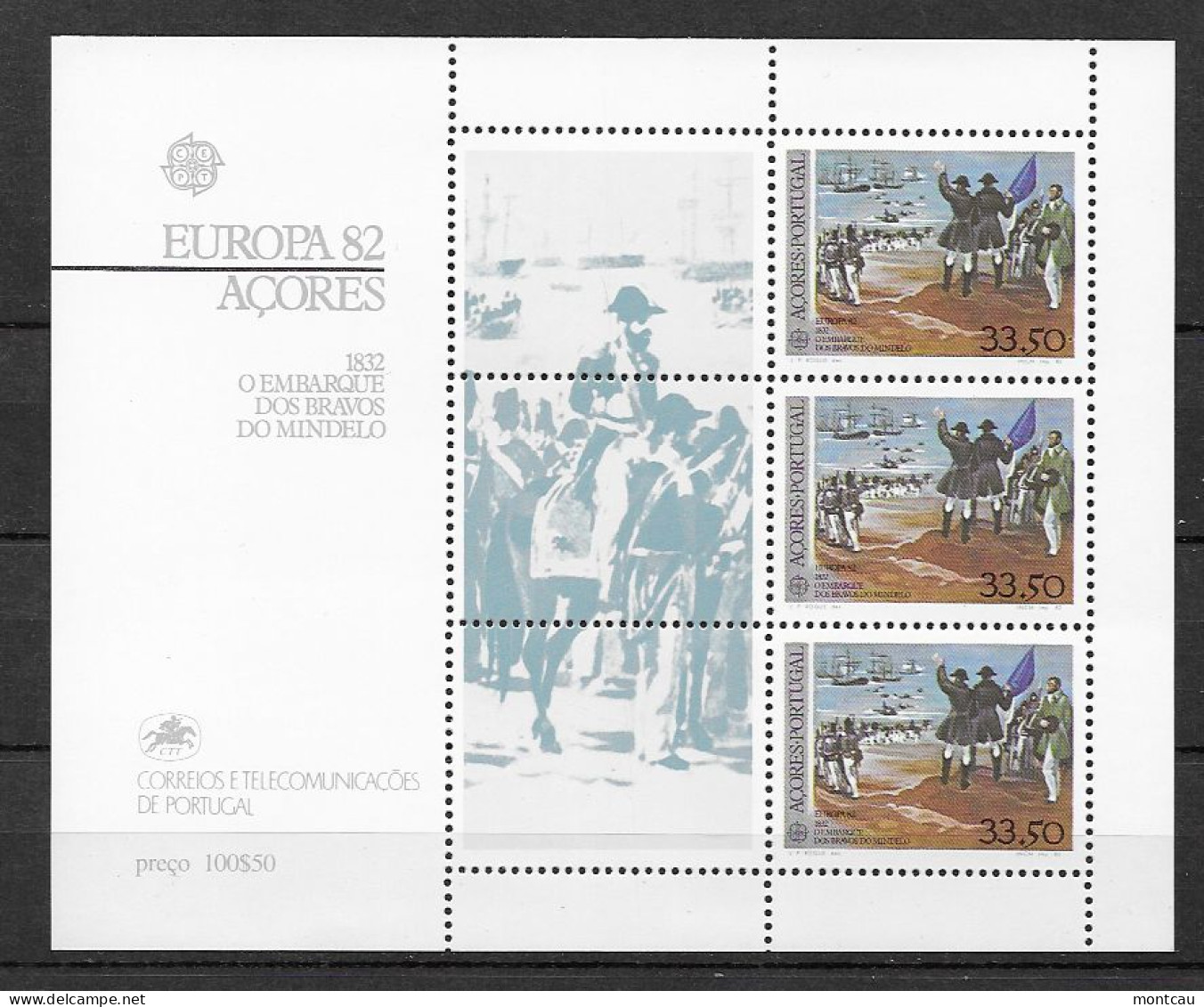 Azores 1982.  Europa Mi BL35  (**) - 1983