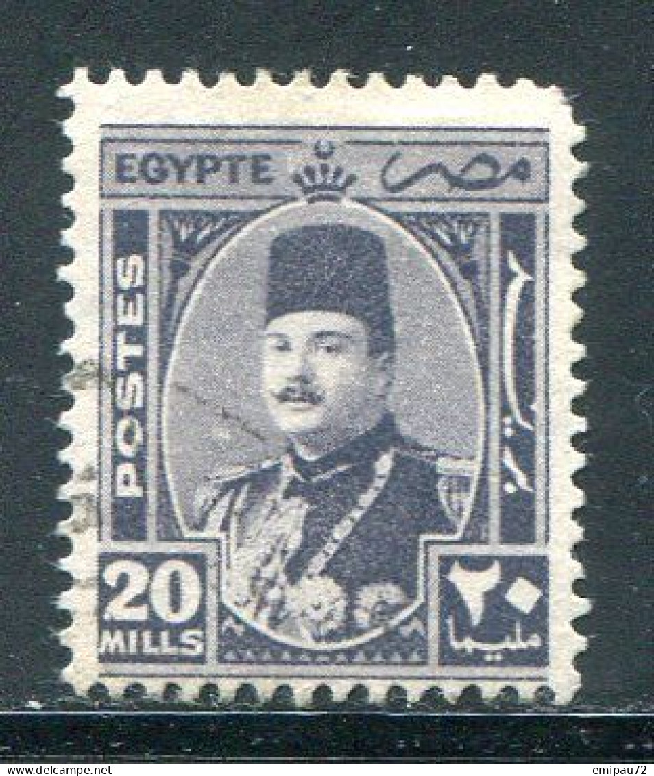 EGYPTE- Y&T N°231- Oblitéré - Used Stamps