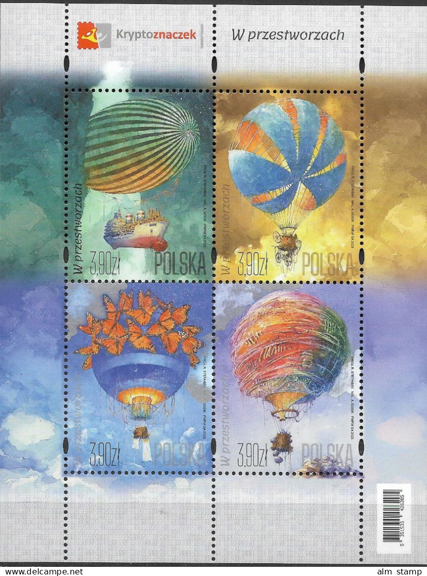 2023 Polen Mi.Bl. 333 **MNH - Neufs