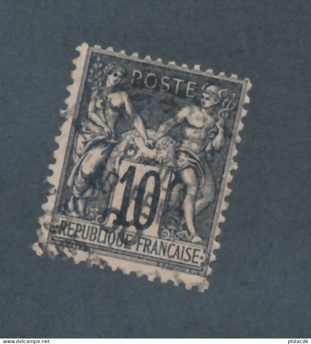 FRANCE - N° 103 OBLITERE AVEC CAD DU 28 JANVIER 1900 - 1898-1900 Sage (Type III)