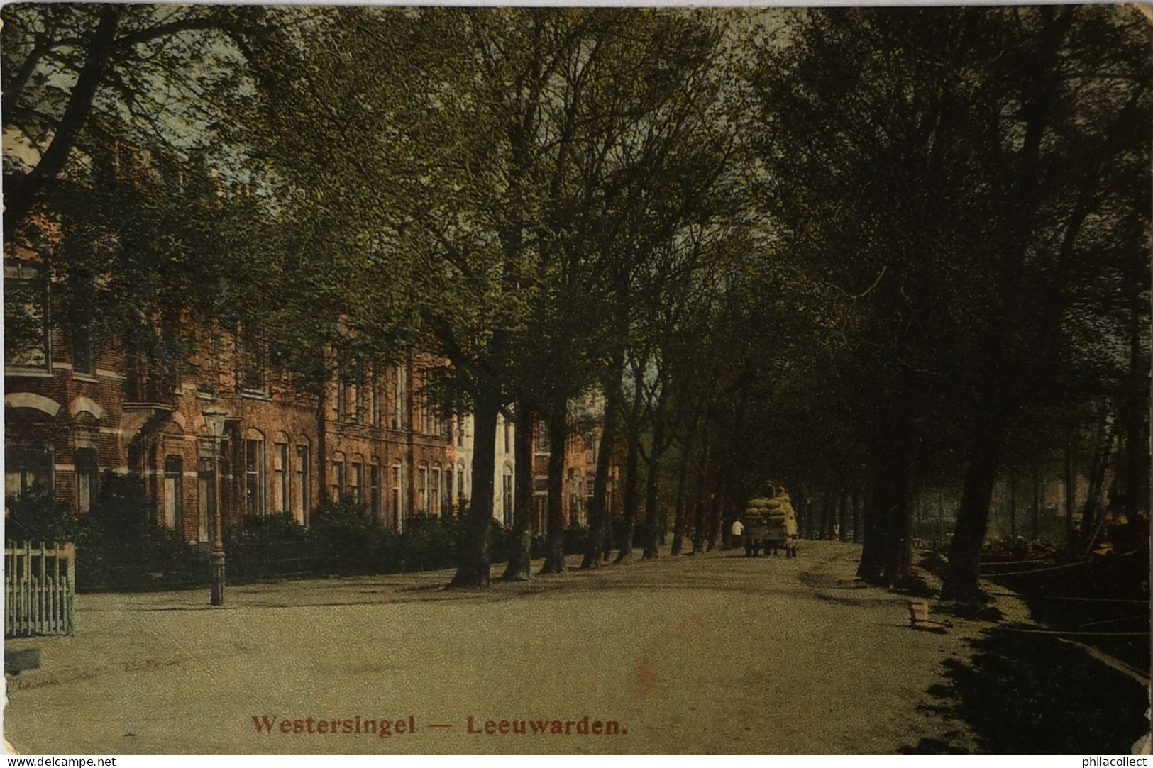 Leeuwarden // Westersingel 1919 Ronde Hoeken - Leeuwarden