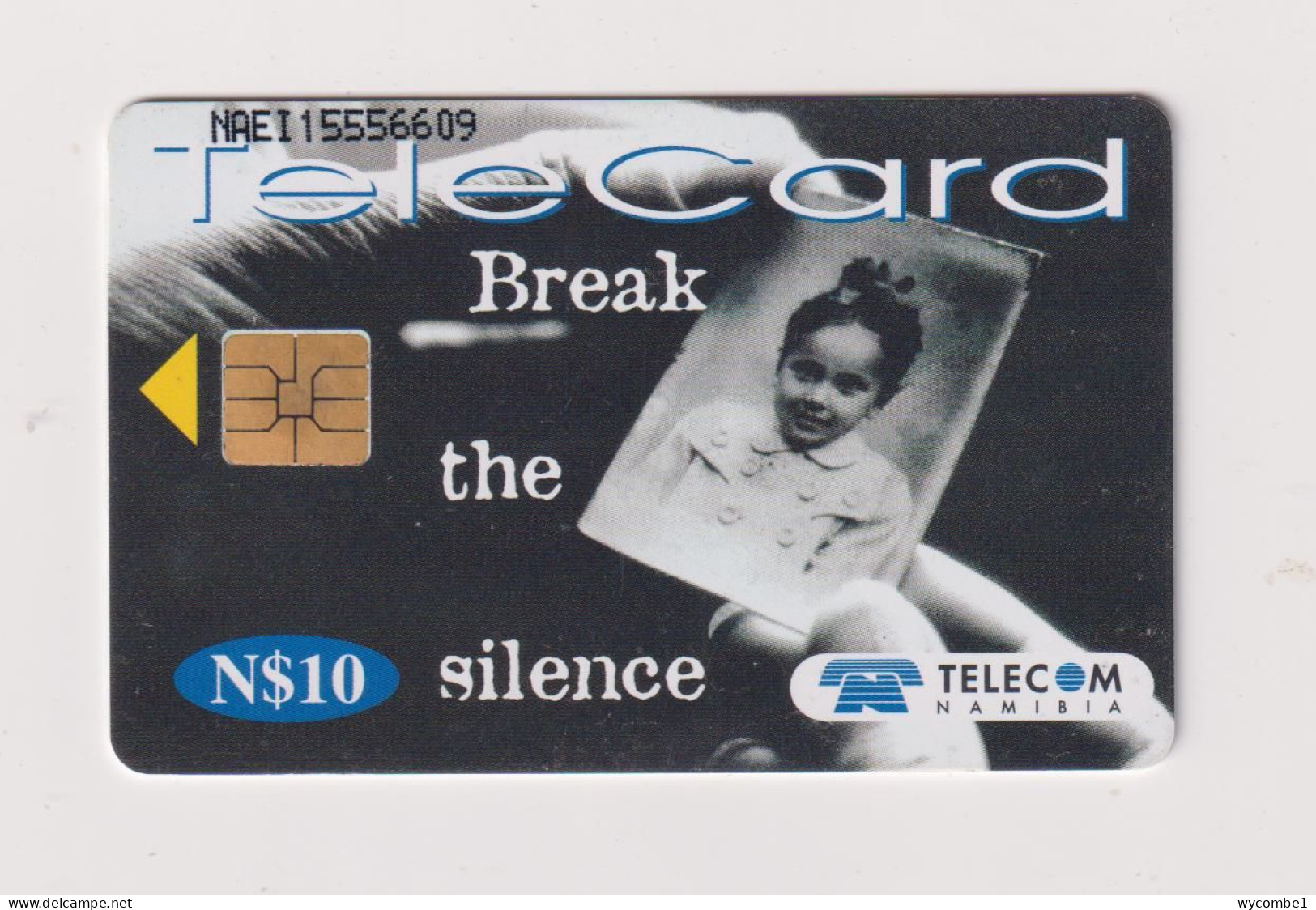 NAMIBIA  - Break The Silence Chip Phonecard - Namibië