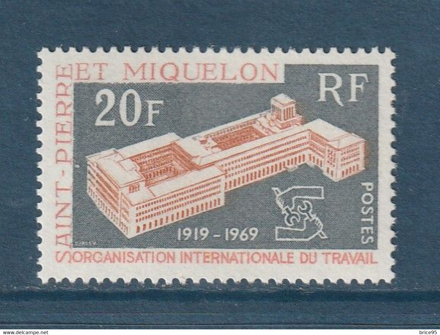 Saint Pierre Et Miquelon - YT N° 398 ** - Neuf Sans Charnière - 1969 - Unused Stamps