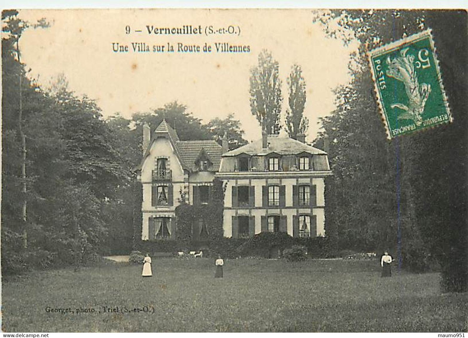 78 VERNOUILLET - VILLA SUR LA ROUTE DE VILLENNES N° 312861 - Vernouillet