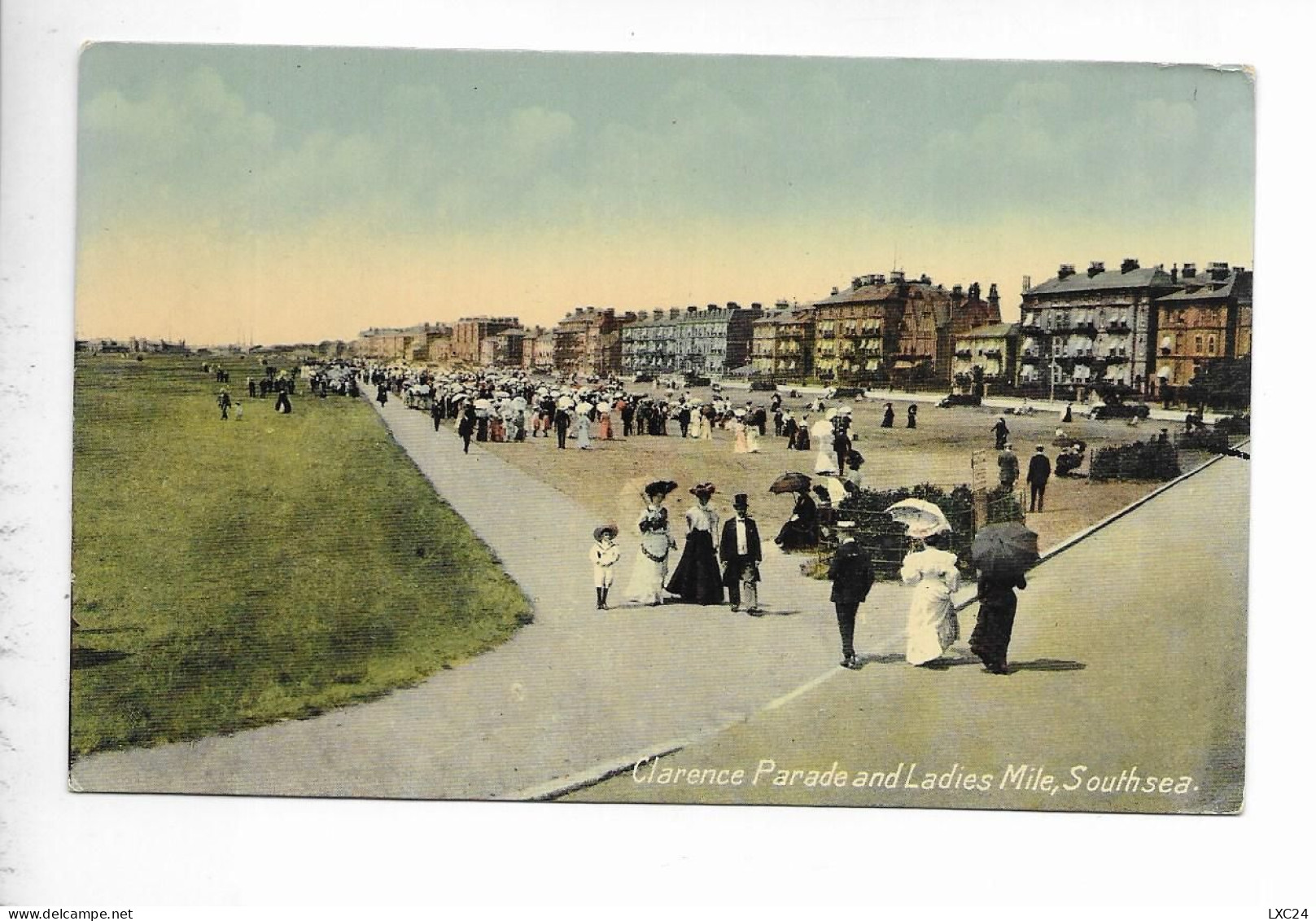 SOUTHSEA. CLARENCE PARADE AND LADIES MILE. - Southsea