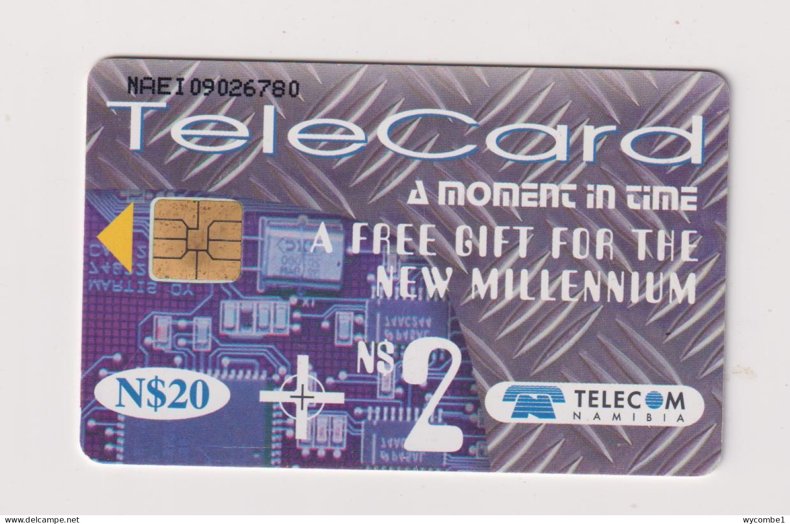 NAMIBIA  - Millennium 2000 Chip Phonecard - Namibië
