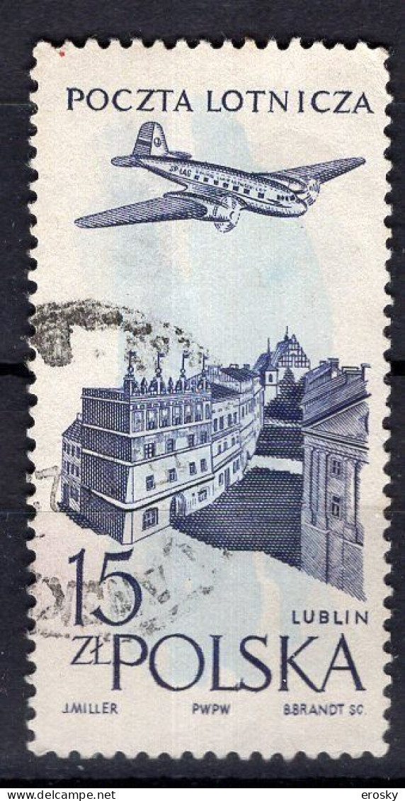 R3788 - POLOGNE POLAND AERIENNE Yv N°48 - Used Stamps