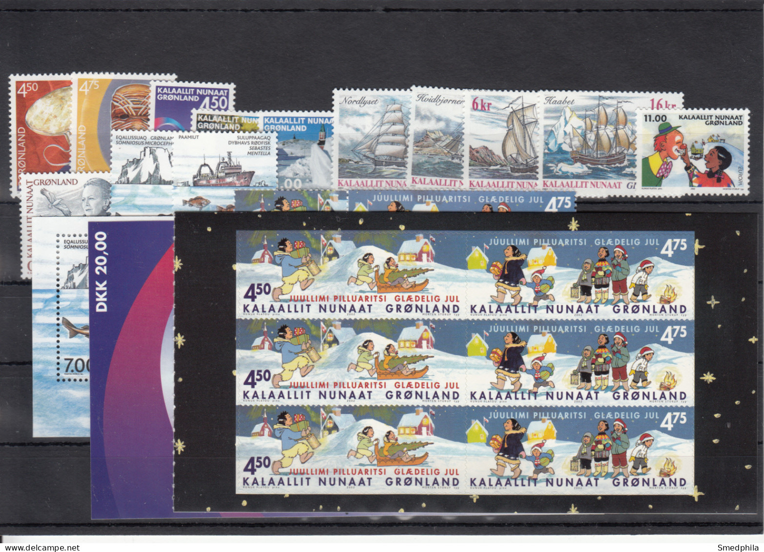 Greenland 2002 - Full Year MNH ** - Annate Complete
