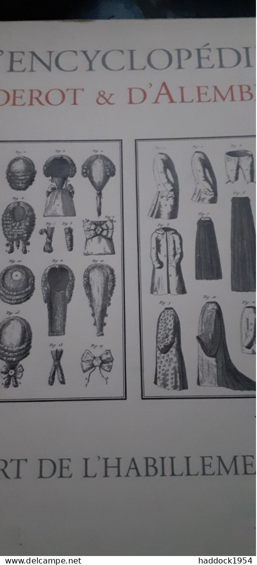 Art De L'habillement Encyclopédie De Diderot Et D'Alembert Bibliothèque De L'image 2001 - Moda