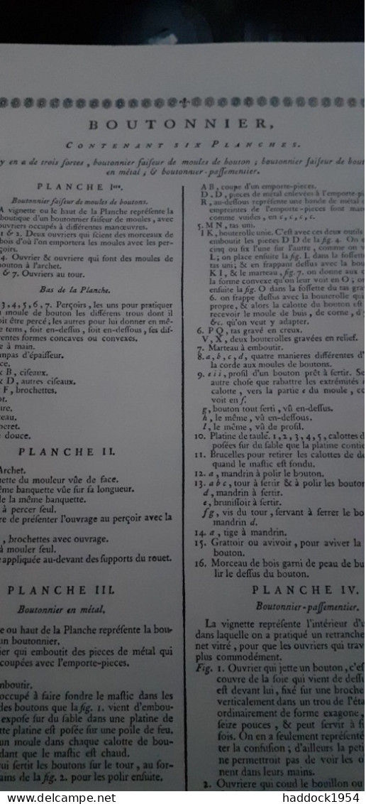 Art De L'habillement Encyclopédie De Diderot Et D'Alembert Bibliothèque De L'image 2001 - Fashion