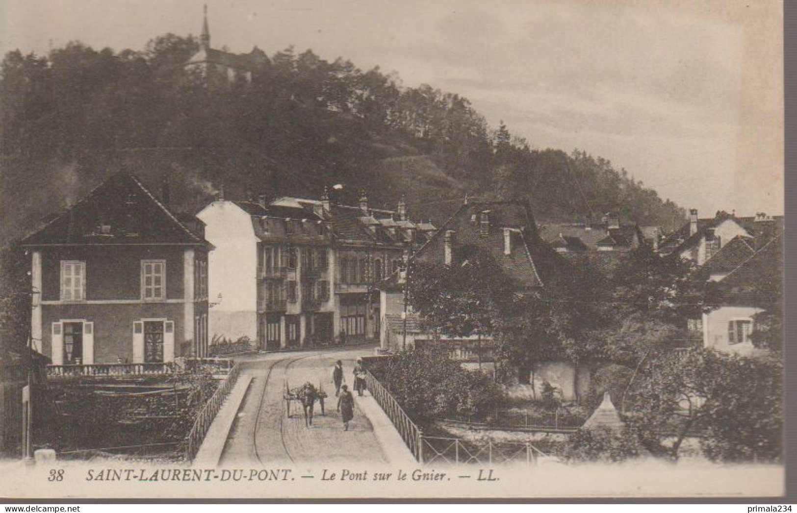 DD  -SAINT LAURENT DU PONT - PONT SUR LE GNIER - Saint-Laurent-du-Pont