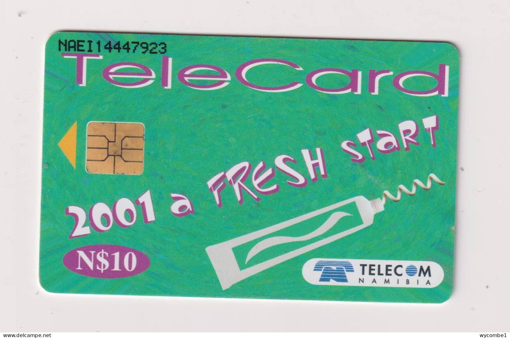 NAMIBIA  - A Fresh Start Chip Phonecard (Bent Card) - Namibie