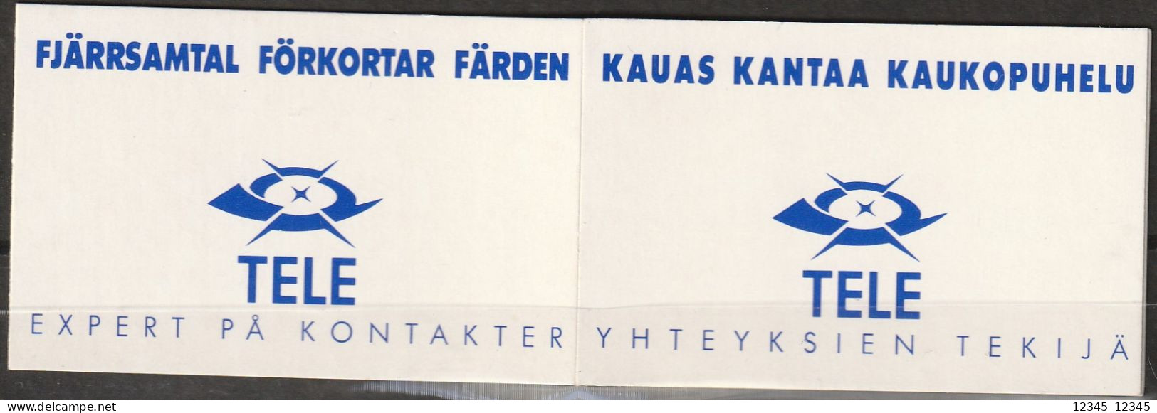 Finland 1991, Postfris MNH, Birds - Booklets