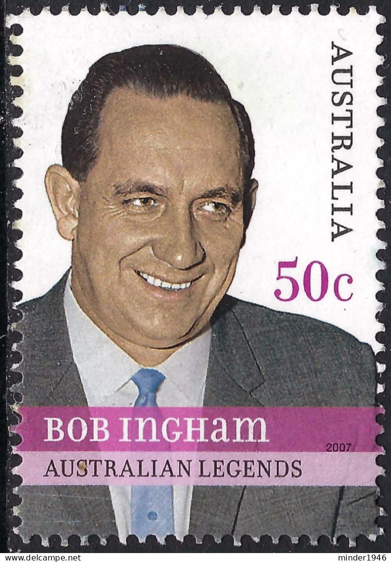 AUSTRALIA 2007 50c Multicoloured, Legends Of The Turf-Bob Ingham SG2747 FU - Oblitérés