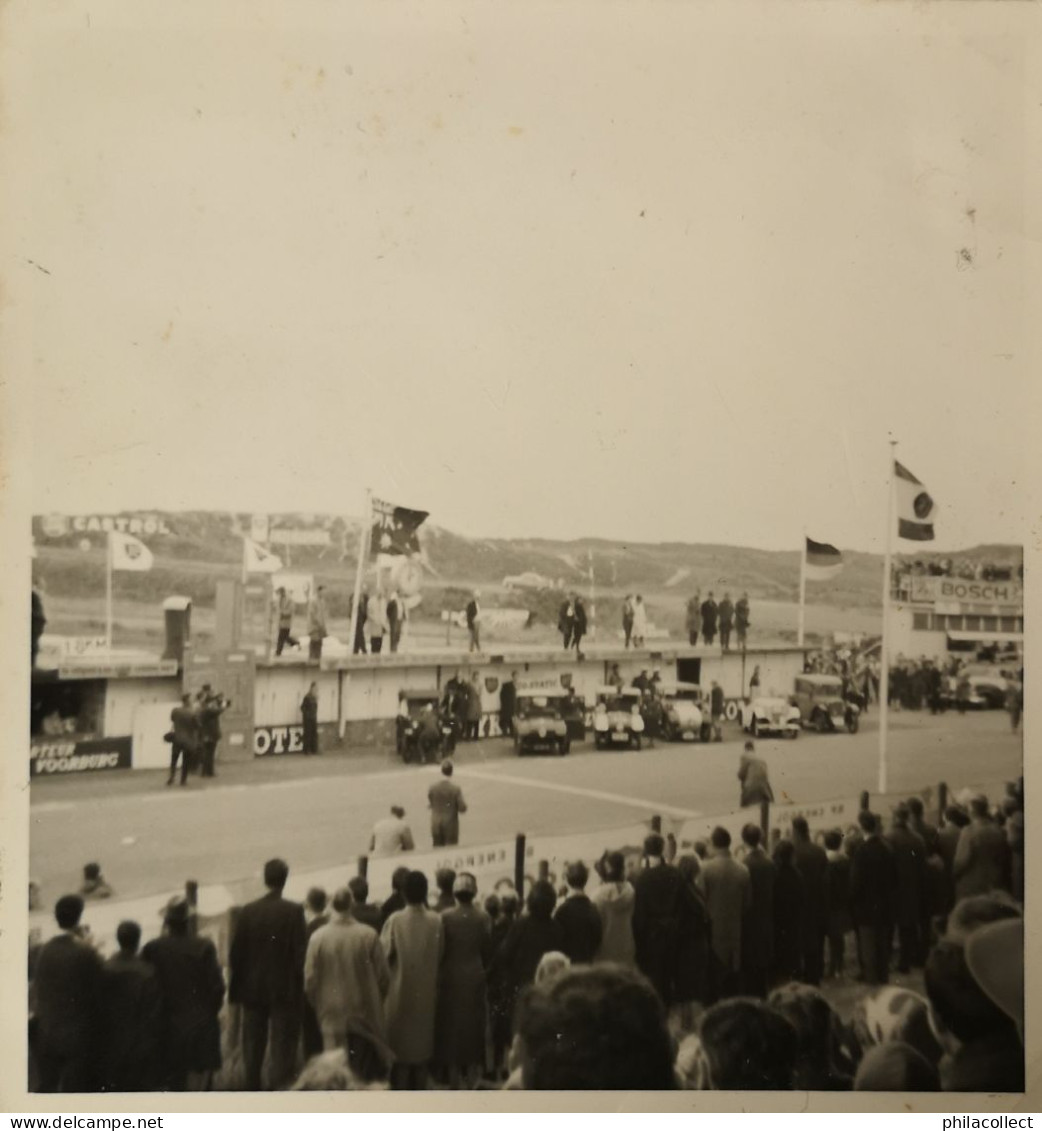 Zandvoort Circuit // 4x Old Photos Oldtimer Race - Meeting Ca 9x9 Cm - Automobile - Zandvoort