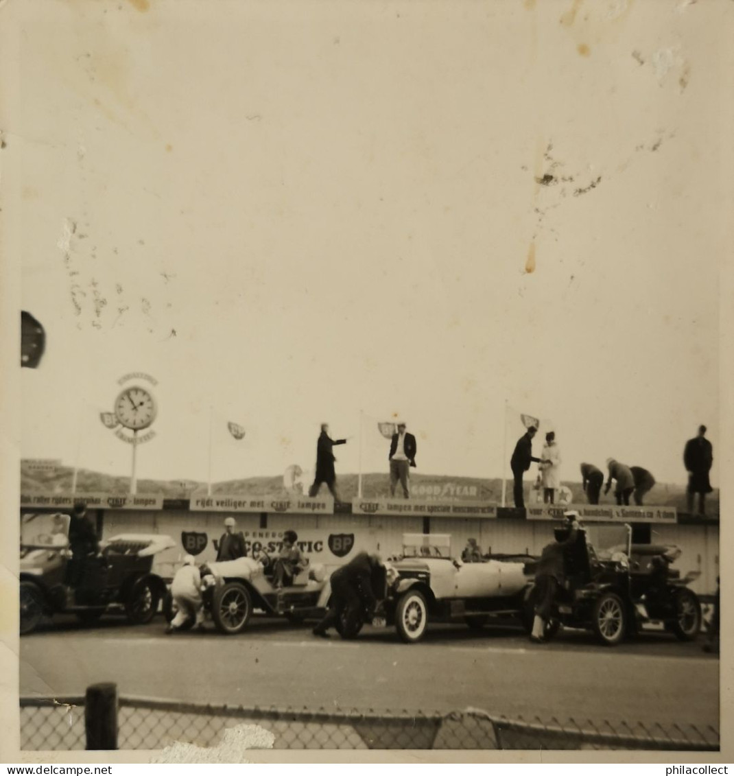 Zandvoort Circuit // 4x Old Photos Oldtimer Race - Meeting Ca 9x9 Cm - Automobile - Zandvoort