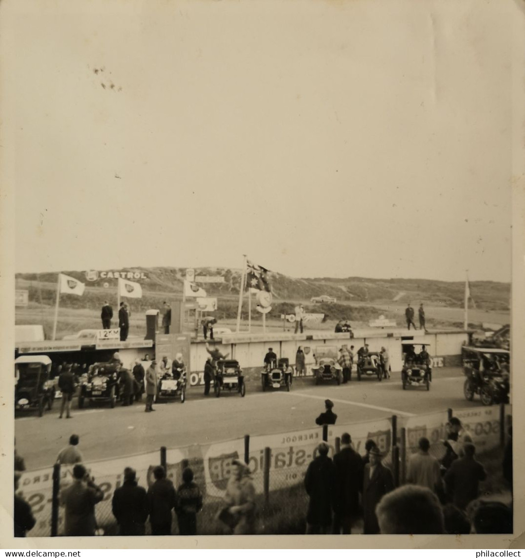 Zandvoort Circuit // 4x Old Photos Oldtimer Race - Meeting Ca 9x9 Cm - Automobile - Zandvoort