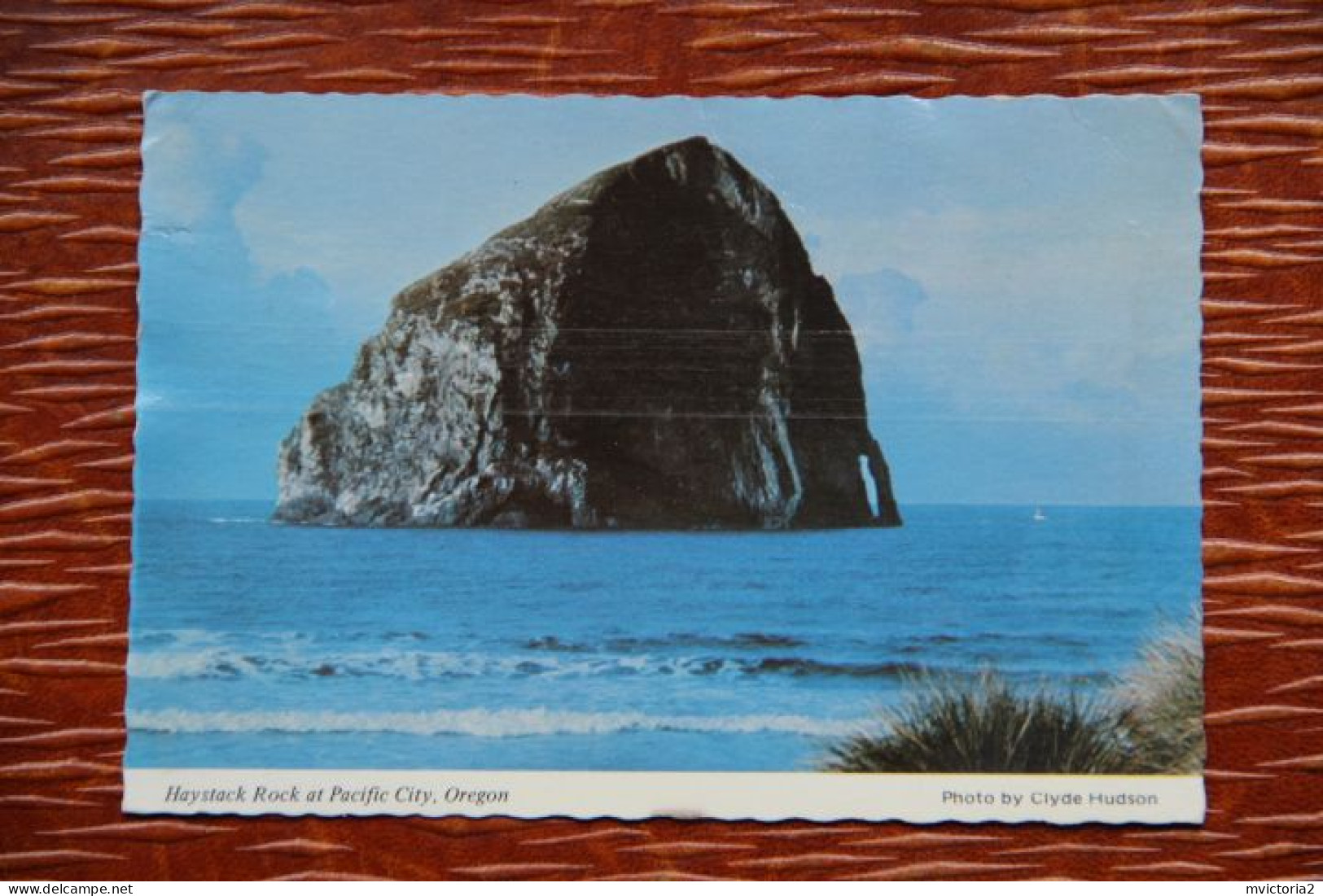 ETATS UNIS : Haystack Rock At PACIFIC City, OREGON - Altri & Non Classificati