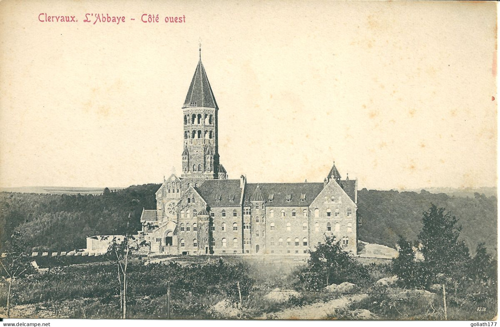 Clairvaux - L'Abbaye - Cote Ouest - Clervaux