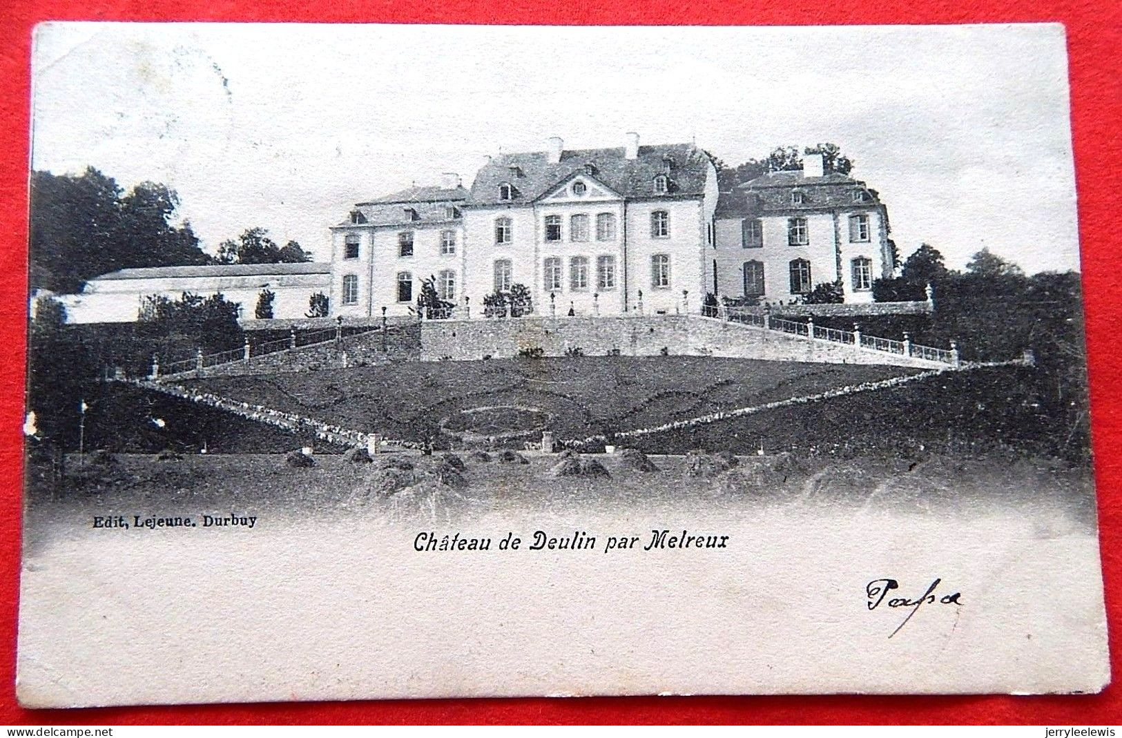 DEULIN  - MELREUX  -  Château De Deulin   -  1904 - Hotton