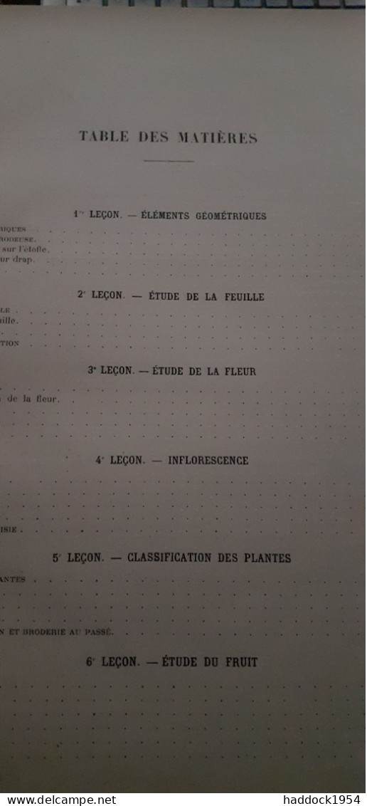 Cours De Composition Décorative Appliquée Aux Travaux De Dames G.SCHEFER KLEIN Laurens 1899 - Interieurdecoratie