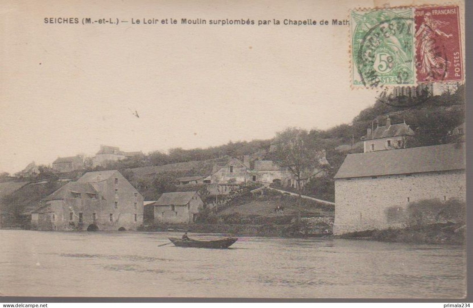 DD - SEICHES SUR LE LOIR - LE LOIR ET LE MOULIN - Seiches Sur Le Loir