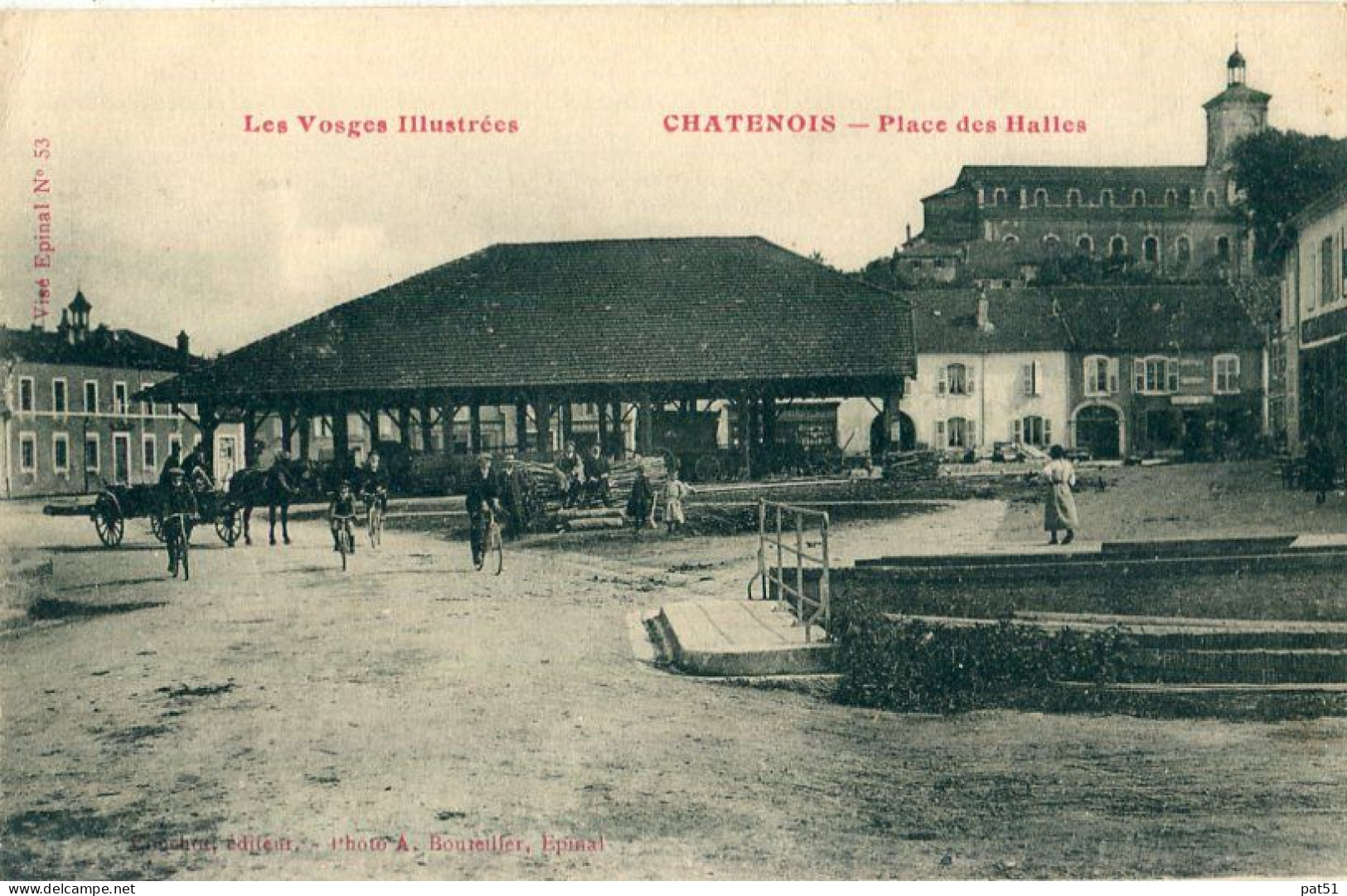 88 - Chatenois : Place Des Halles - Chatenois