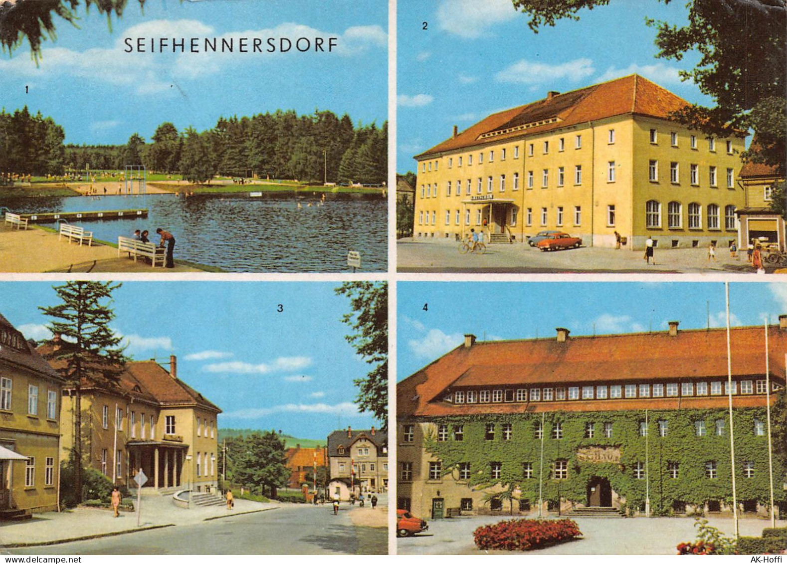 Seifhennersdorf - Waldbad Silberteich, Ferienheim Kretscham, Filmtheater (2033) - Seifhennersdorf