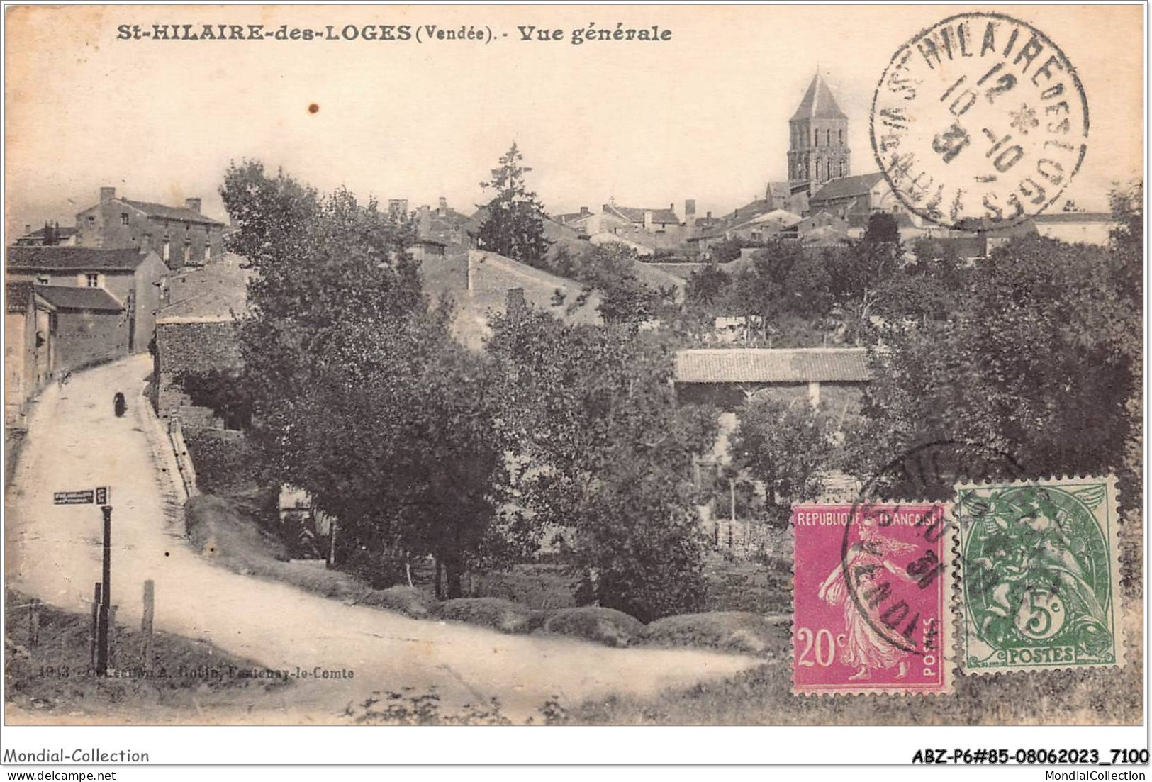 ABZP6-85-0498 - SAINT HILAIRE DE LOGES - Vue Générale  - Saint Hilaire Des Loges