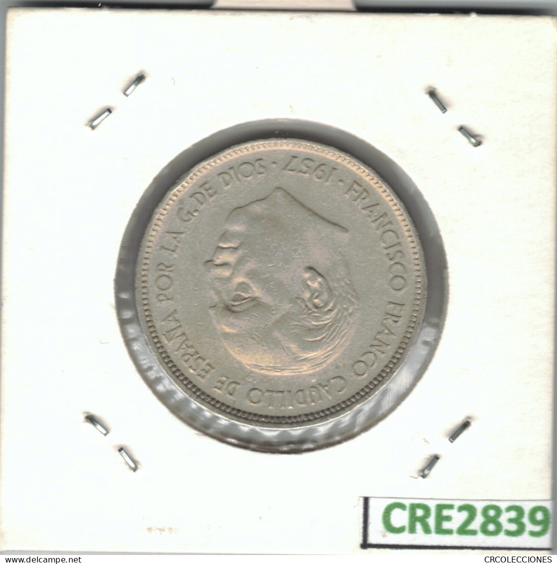 CRE2839 MONEDA 25 PTAS ESTADO ESPAÑOL 1971 - Sin Clasificación