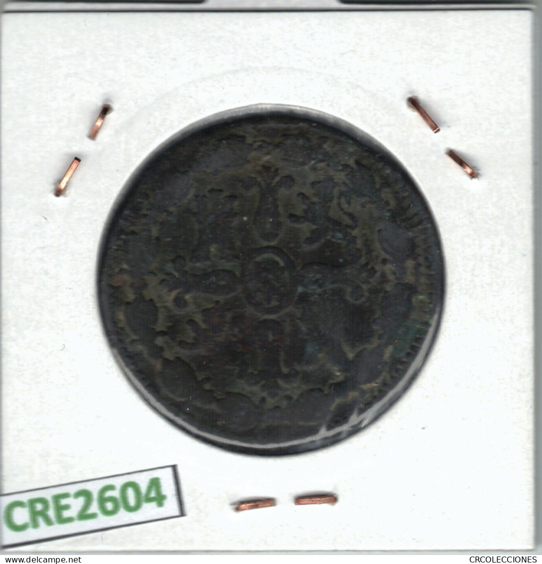 CRE2604 MONEDA CARLOS IV SEGOVIA - Otros & Sin Clasificación