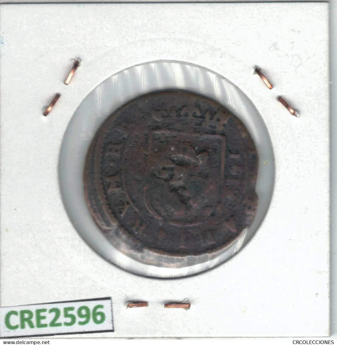 CRE2596 MONEDA 8 MARAVEDIS FELIPE III SEGOVIA 1618 - Otros & Sin Clasificación