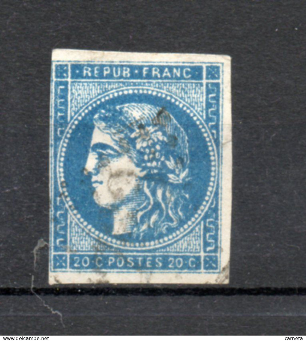 FRANCE   N° 45C  OBLITERE  COTE 70.00€    CERES EMISSION DE BORDEAUX  VOIR DESCRIPTION - 1870 Emission De Bordeaux