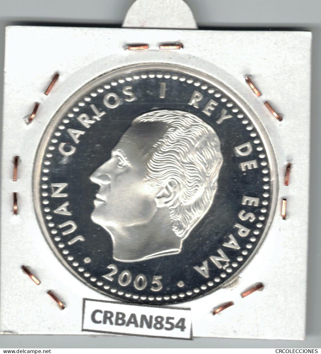 CRBAN854 MONEDA ESPAÑA 10 EURO PAZ Y LIBERTAD PLATA PROOF 2005 - Spagna