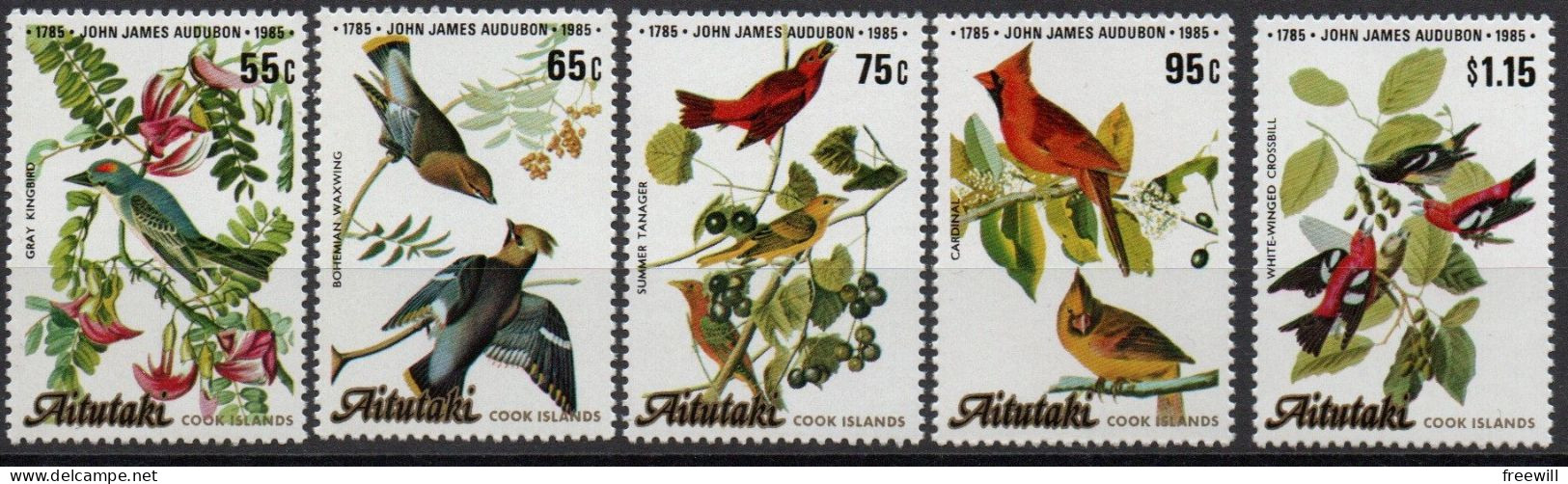 Oiseaux - Birds - Vogels  XXX James Audubon - Aitutaki