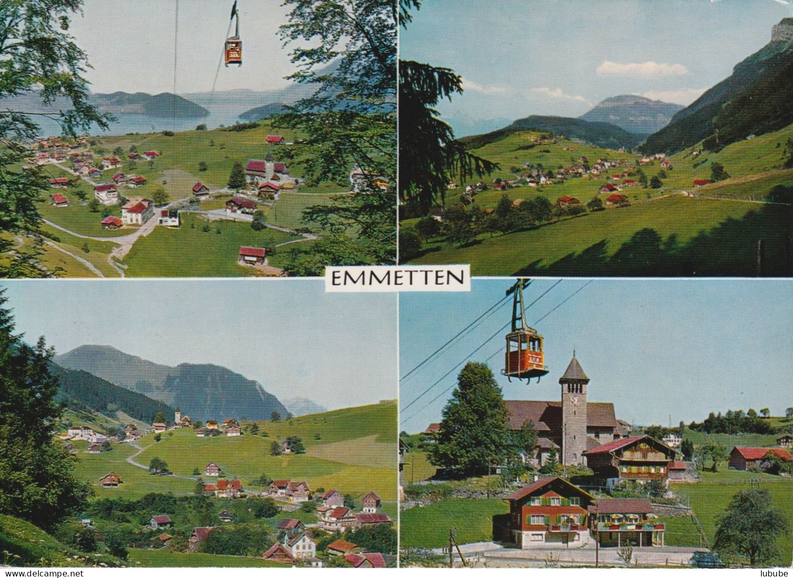 Emmetten - Multivue (4 Bilder)        Ca. 1970 - Emmetten