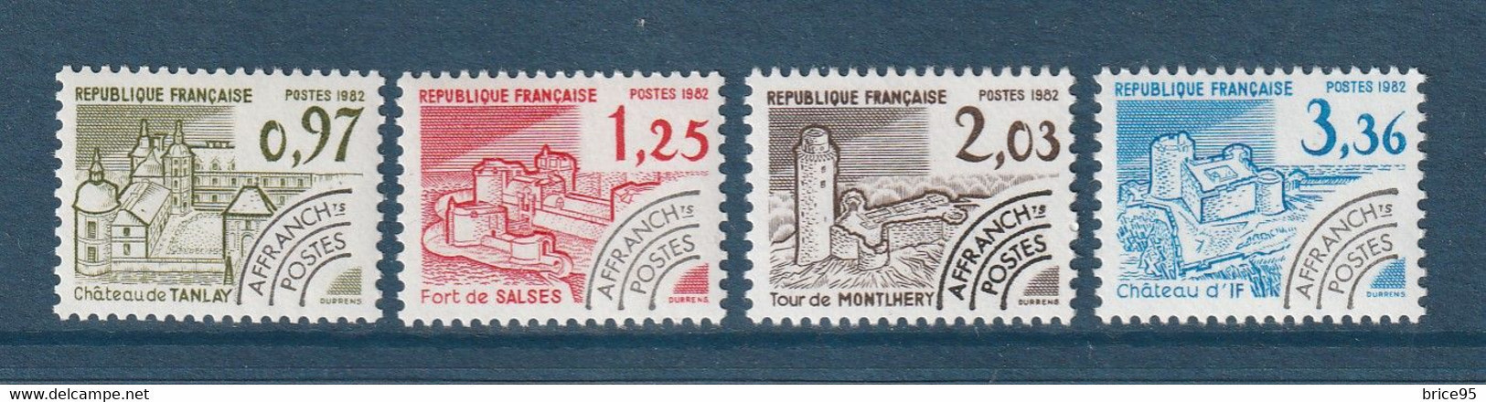 France - YT Préoblitéré Nº 174 à 177 ** - Neuf Sans Charnière - 1982 - 1953-1960