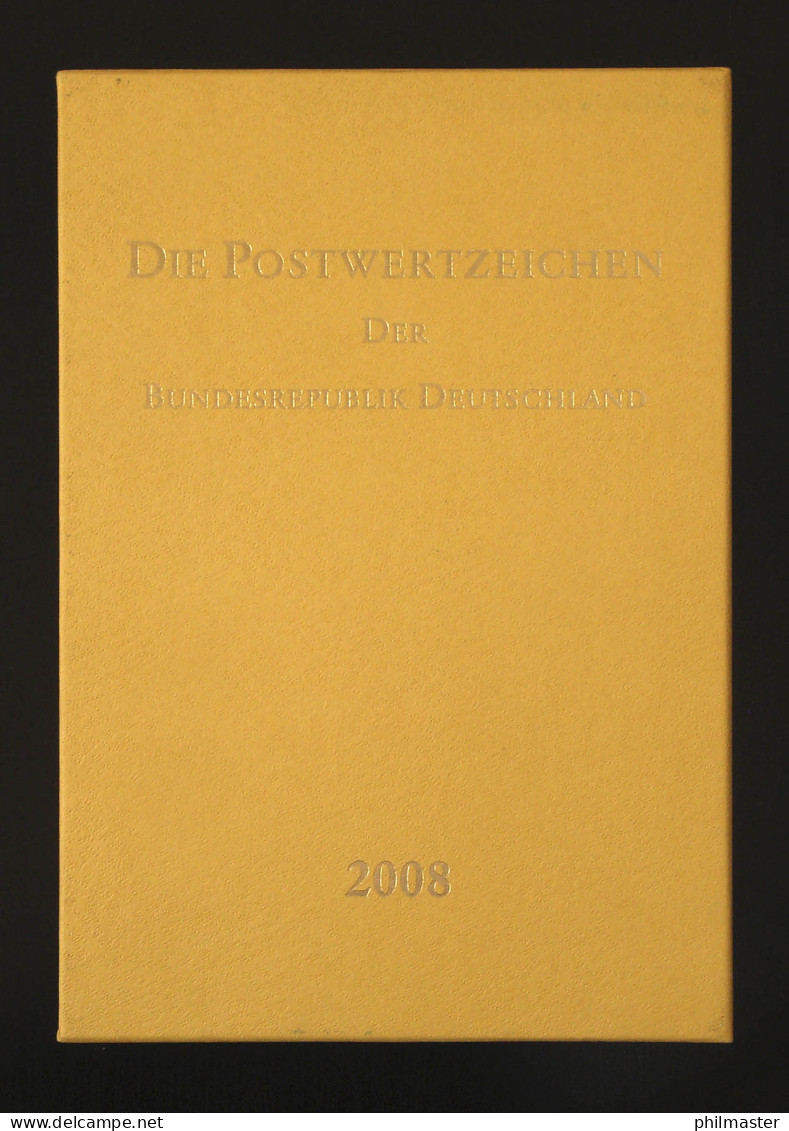 Jahrbuch Bund 2008, Postfrisch Komplett - Wie Von Der Post Verausgabt - Jahressammlungen