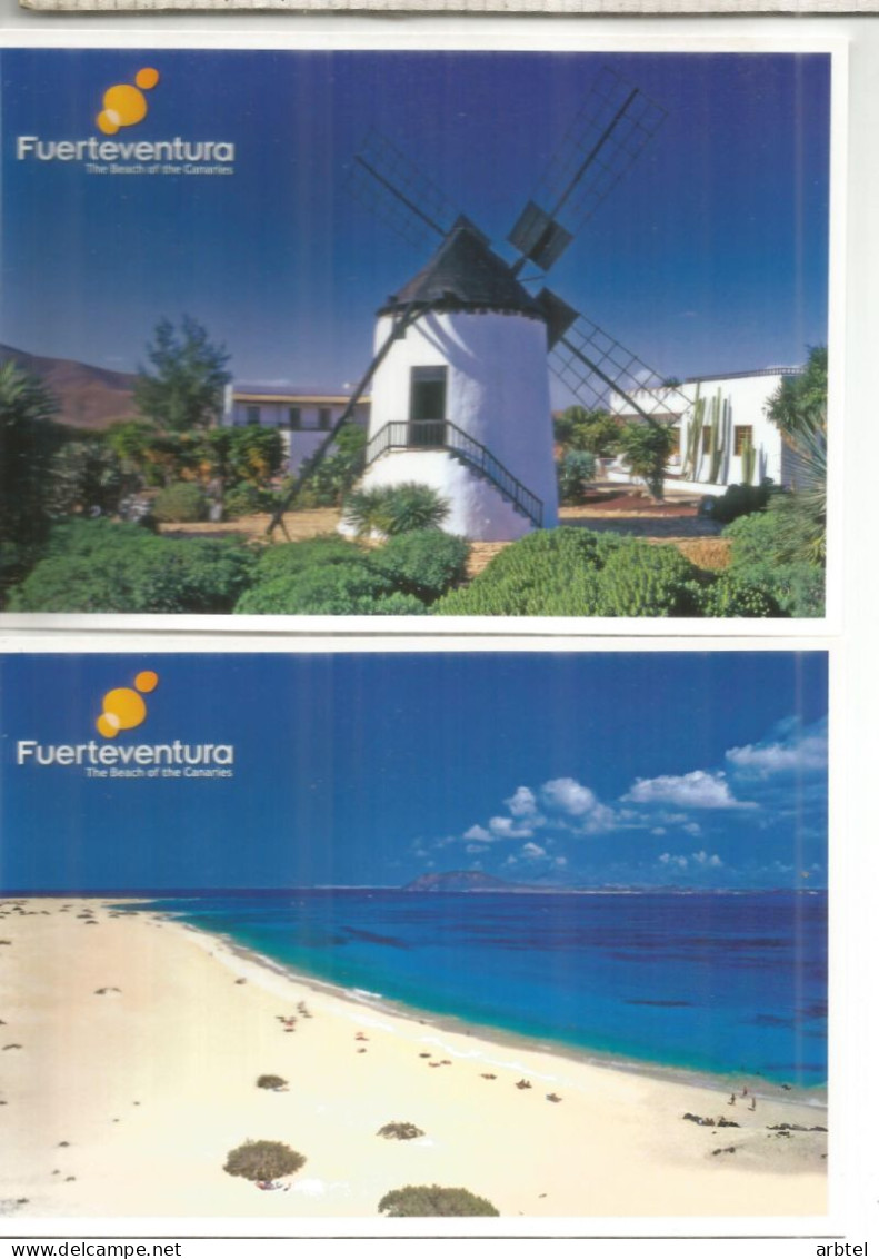 ENTERO POSTAL TARIFA B X12 FUERTEVENTURA ARTE TURISMO VOLCAN MOLINO