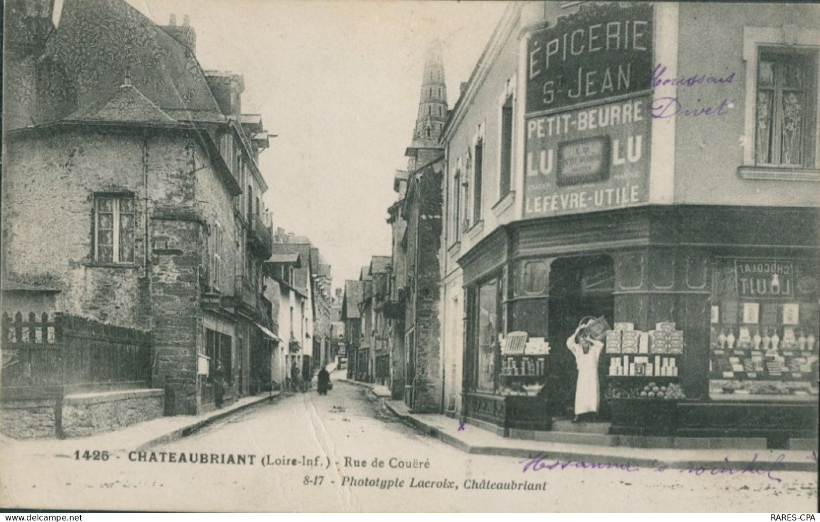 44 CHATEAUBRIANT - RUE DE COUERE - EPICERIE ST JEAN - Châteaubriant