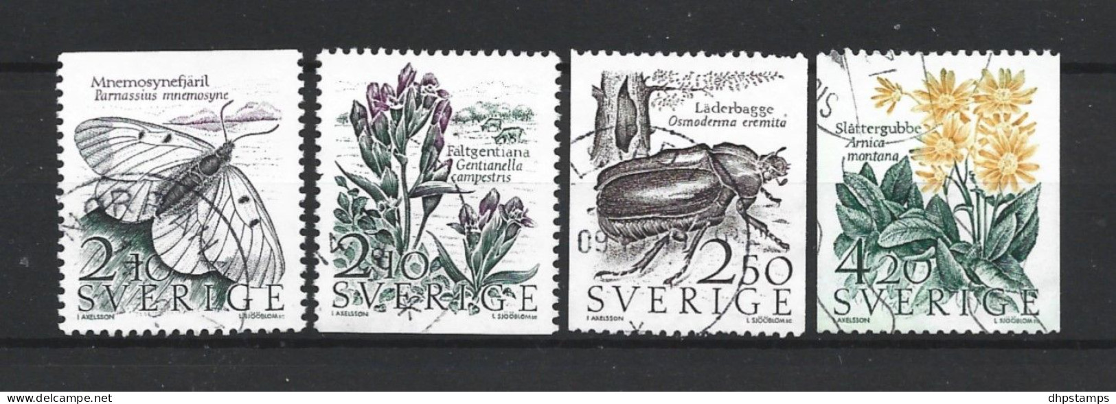 Sweden 1987 Fauna Y.T. 1406/1409 (0) - Usados